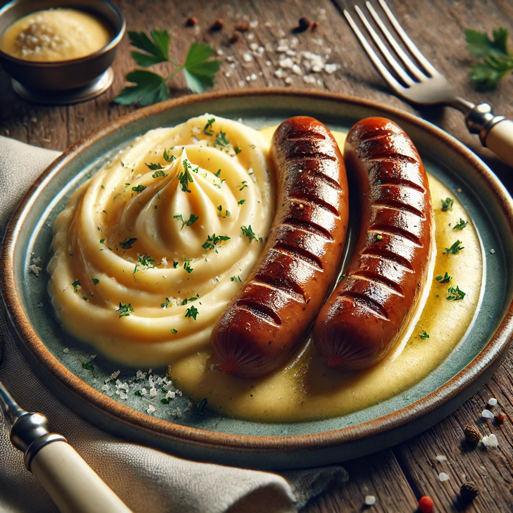 Saucisse de veau/Aligot